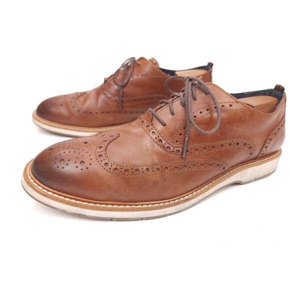 Cole Haan Grand OS Morris C30697 Men\'s Size 11.5 M Oxford Wingtip Brown main image 6